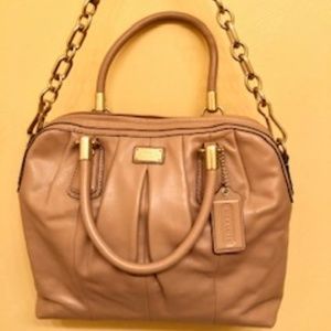Butter Soft Leather Coach Satchel